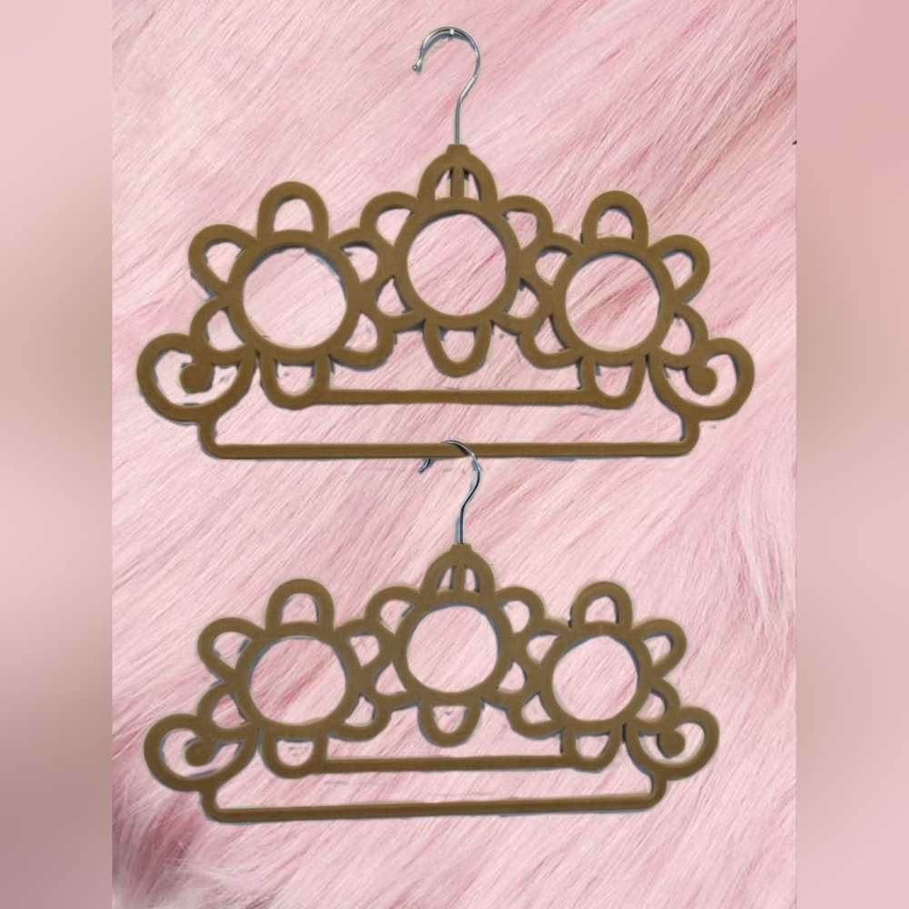 2 pack Scarf organizer hanger - velvet